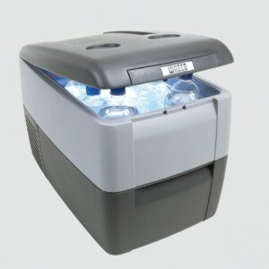 Lada frigorifica Frigider auto cu compresor CDF-36, 31L, 12/24V DC, cu display Argintie